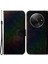Xiaomi Redmi Için A3 Pu Deri Kılıf Çizilmez Göz Kamaştırıcı Çiçek Desenli Telefon Koruyucu-Siyah (Yurt Dışından) 1