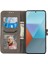 Xiaomi Redmi Note 13 5g Telefon Kılıfı Mutlu Kedi Desenli Cüzdan Kapak Çevirin-Gri (Yurt Dışından) 2