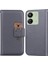 Xiaomi Redmi 13C 4g Kılıf Karikatür Desenli Cüzdan Deri Telefon Kapağı-Gri (Yurt Dışından) 1
