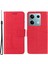 Xiaomi Redmi Note 13 5g Cep Telefonu Kılıfı Baskılı Deri Kapak-Kırmızı (Yurt Dışından) 1