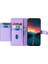 Xiaomi Redmi Note 11 Pro Deri Kılıf Fermuarlı Cep Crossbody Telefon Kapağı-Mor (Yurt Dışından) 2