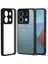Xiaomi Redmi Note 13 Pro 4g Telefon Kılıfı Için Çift Katmanlı Tpu+Pc Kapak-Şeffaf Siyah (Yurt Dışından) 1
