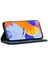 Xiaomi Redmi Note 13 4g Deri Cüzdan Kılıf Kot Kumaş Doku Tpu Darbeye Dayanıklı Kabuk-Mavi Için (Yurt Dışından) 3
