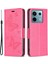 Xiaomi Poco X6 5g Kılıf Için Kelebek Baskılı Pu Deri Telefon Kapağı-Gül (Yurt Dışından) 1