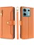 Xiaomi Redmi Note 13 4g Kapaklı, Düşmeye Dayanıklı Korumalı Deri Telefon Kılıfı, 2 Askılı-Turuncu (Yurt Dışından) 1