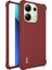 Xiaomi Redmi Note 13 4g Tpu Kılıf Güçlendirilmiş Köşeler Koruma Telefon Kapağı-Kırmızı (Yurt Dışından) 3