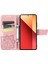 Xiaomi Redmi Note 13 Pro 4g Telefon Kılıfı Kart Tutuculu Kelebek Baskılı Kapak-Gül Altın (Yurt Dışından) 2