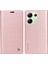 Xiaomi Redmi Note 13 4g Kılıf Cüzdan Telefon Kapağı Manyetik Kapanış-Gül Altın Için (Yurt Dışından) 1