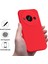 Xiaomi Redmi A3 Sıvı Silikon Yumuşak Astar Darbeye Dayanıklı Kapak-Kırmızı Cep Telefonu Kılıfı (Yurt Dışından) 2