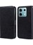 Xiaomi Redmi Note 13 5g Kılıf Düz Renk Deri Folyo Cüzdan Telefon Kapağı-Siyah (Yurt Dışından) 1