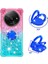 Xiaomi Redmi Için A3 Kılıf Tpu Glitter Sıvı Kickstand Telefon Kapağı-Pembe + Mavi (Yurt Dışından) 2