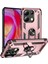 Xiaomi Redmi Note 13 4g Kılıf Pc+Tpu Kickstand-Gül Altın ile Darbeye Dayanıklı Telefon Kapağı (Yurt Dışından) 1