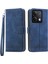 Xiaomi Redmi Note 13 5g/note 13 5g (Çin) Kılıf Cüzdan Deri Kapak-Mavi (Yurt Dışından) 1