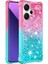 Xiaomi Redmi Note 13 Pro+ 5g Tpu Kılıf Gradyan Quicksand Telefon Kapağı-Pembe+Mavi Için (Yurt Dışından) 1