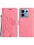 Xiaomi Redmi Note 13 Pro 5g Kılıf Deri Cüzdan Kapak Kelebek Baskılı-Pembe (Yurt Dışından) 1