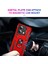 Xiaomi Redmi Note 13 5g (Global) Kickstand Kılıf Darbeye Dayanıklı Pc+Tpu Telefon Kapağı-Kırmızı (Yurt Dışından) 2