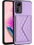 Xiaomi Redmi Note 12S 4g Kılıf Kickstand Telefon Kapak Kartı Yuvaları-Mor Için (Yurt Dışından) 1