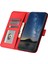 Xiaomi Redmi Note 13 Pro 4g Cüzdan Telefon Kılıfı Anti-Drop Deri Folyo Flip Case-Kırmızı (Yurt Dışından) 2