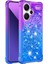 Xiaomi Redmi Note 13 Pro+ 5g Tpu Kılıf Gradyan Quicksand Telefon Kapağı-Mor+Mavi Için (Yurt Dışından) 1