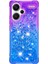 Xiaomi Redmi Note 13 Pro+ 5g Tpu Kılıf Gradyan Quicksand Telefon Kapağı-Mor+Mavi Için (Yurt Dışından) 2