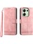 Xiaomi Redmi Note 13 4g Kılıf Cüzdan Deri Flip Telefon Kapağı-Pembe (Yurt Dışından) 1
