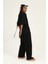 Truvakar Kol Basic Oversize Tişört Siyah 3