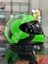 C10 Kask Tez MC4HSF Siyah Kırmızı Kask 4