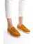 Kadın Süet Loafer & Babet Hardal -MCKRY1410-HRD 1