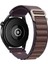 Xiaomi Mi Watch Yuvarlak Kasa Uyumlu 22MM Uyumlu Kordon Alpine Loop Bez Kordon 22MM 1