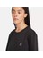 Short Sleeve Woven Badge Tee Siyah Erkek T-Shirt 4