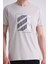 Gri Slim Fit Bisiklet Yaka T-Shirt 3