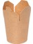 Karton Noodle ve Döner Box Kraft 16 Oz - 100 Adet 2