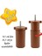 4 Adet Ayarlı Destek Ayağı 9.5 x 14.5cm Kahverengi Gizli Ayak M8 Civatalı Incediş Mobilya Kanepe Baza Koltuk 1