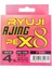 Ajing X8 150M Pe Lrf Ip Misina (Pembe) 1