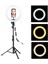 14 Inç Ring Fill Light LED Işıklı Tripod Halka Youtuber Tiktok Makyaj Işığı Ayaklı Tripot 14INÇ 3