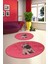 Pink Pug Djt 2 Li Set Banyo Halısı 1