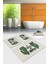 Gentle Banyo Halısı Djt 3 Lü Set Banyo Paspası Kaymaz Tabanlı Klozet Takımı 1