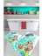Happy Flamingo Colorful 2 Li Set Yıkanabilir Kaymaz Taban Banyo Halısı,Paspası 1