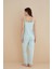 Kadın 80115-48 Ip Askılı Pijama Takımı Mint Yeşili 2