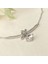 Xoxo Kolye Tiffany Model X Uçlu Zirkon Taşlı Çelik Silver 45+5 cm 3