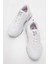 Bağcıklı Kadın Spor Ayakkabı Beyaz Beyaz 5