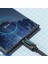 PD100W 5A Type-C To Type-C Dijital Göstergeli Örgülü Hızlı Şarj Data Kablosu Siyah 4