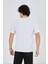 Basic Bisiklet Yaka Oversize T-Shirt - Beyaz 2