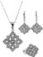 Neva Jewelry Taşlı Yaprak  SET 1