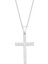 Gümüş Mineli Haç Kolye 1