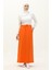 Beli Bağlamalı Cepli Spor Etek - 00152 - Oranj 1