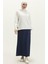 Beli Bağlamalı Cepli Spor Etek - 00152 - Indigo 1