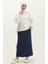 Beli Bağlamalı Cepli Spor Etek - 00152 - Indigo 3