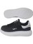 Unısex Siyah-Beyaz Ortopedik Düz Taban Sneaker Spor Ayakkabı Wckrs-99 5