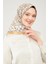 Gold Lvd Baskılı Trend Twill Eşarp 2
